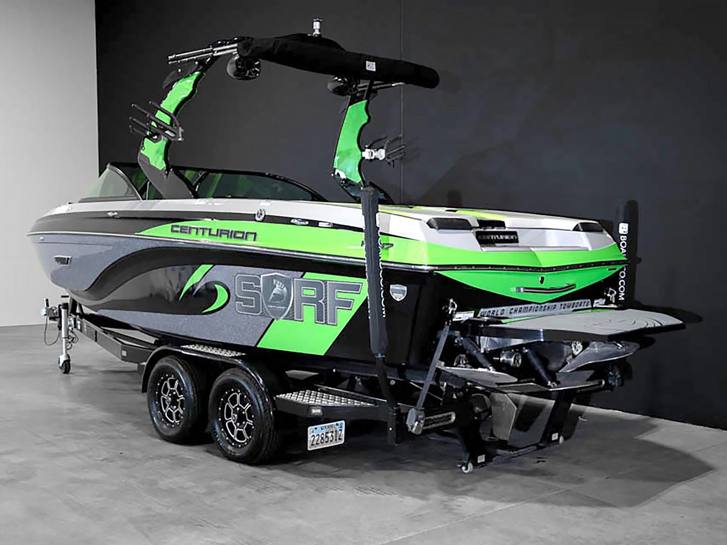 2017 Centurion Ri217 - Green / Black / Gun - BoardCo