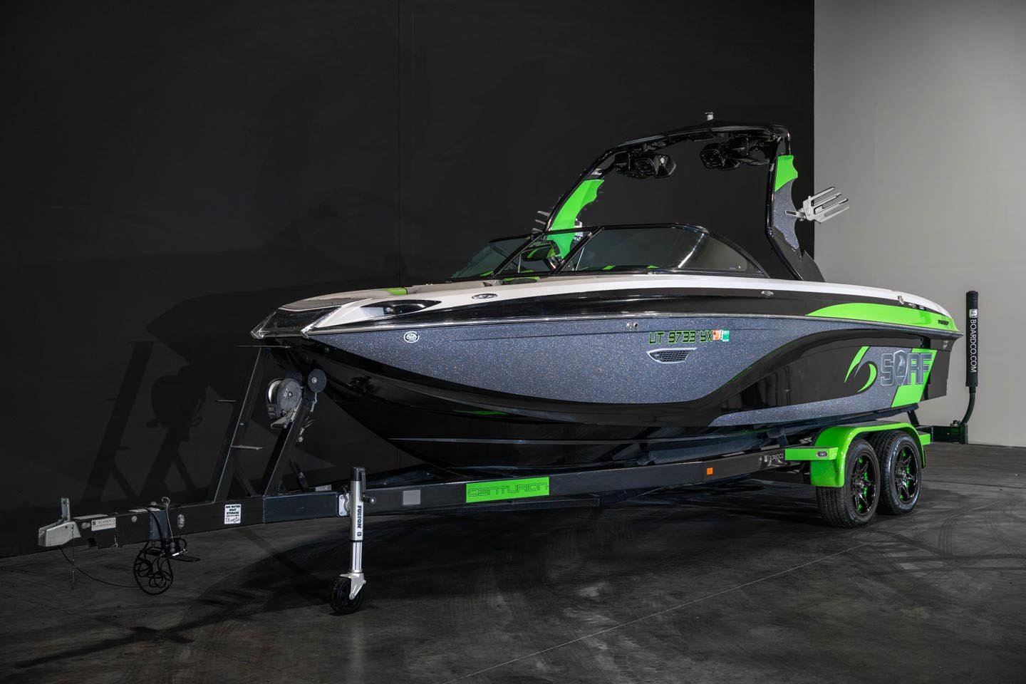 2017 Centurion Ri237 Green / Black / Gun Metal Flake - BoardCo