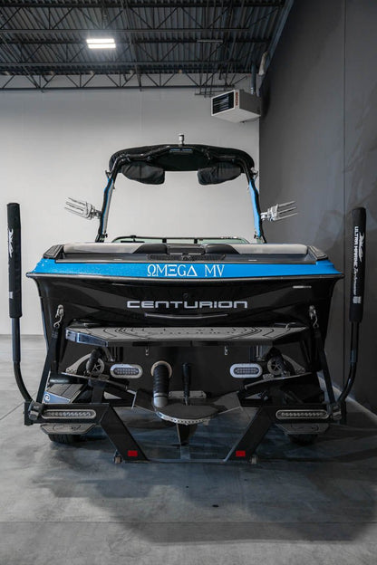 2017 Centurion RI257 Electric Blue / Gun Metal Flake / Black - BoardCo Boats