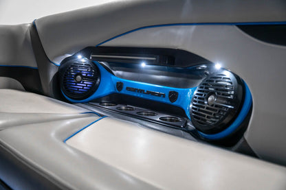 2017 Centurion RI257 Electric Blue / Gun Metal Flake / Black - BoardCo Boats