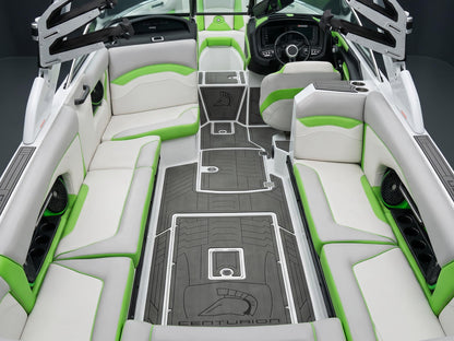 2017 Centurion Ri257 - White / Gunmetal Flake / Green