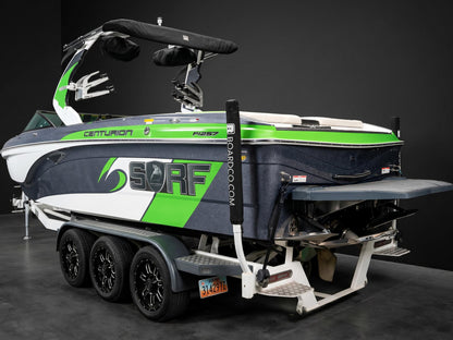 2017 Centurion Ri257 - White / Gunmetal Flake / Green