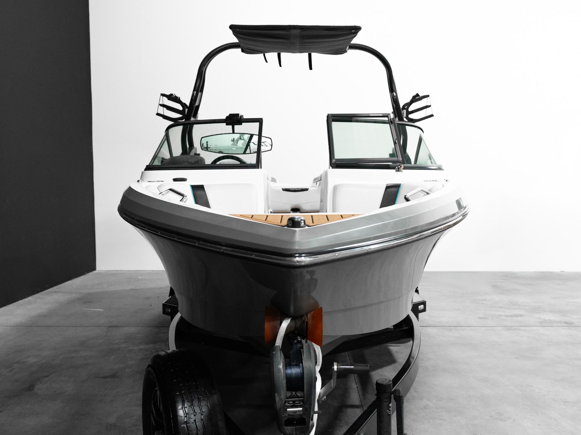 2017 Super Air Nautique 230 - Grey / Reef Blue - BoardCo Boats