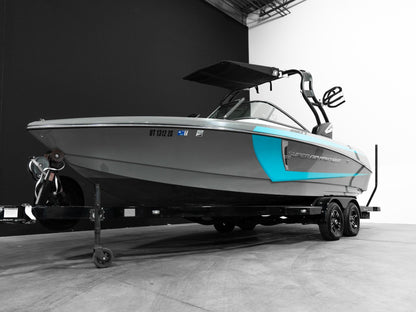 2017 Super Air Nautique 230 - Grey / Reef Blue - BoardCo Boats