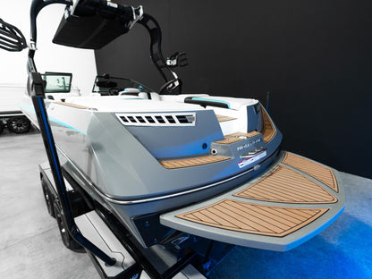 2017 Super Air Nautique 230 - Grey / Reef Blue - BoardCo Boats