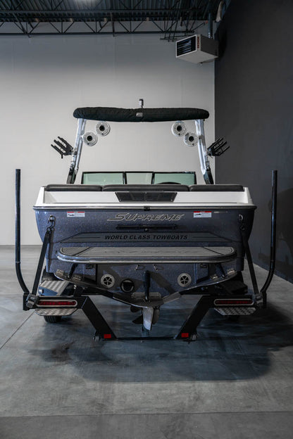 2017 Supreme S238 Gun Metal Flake White - BoardCo Boats