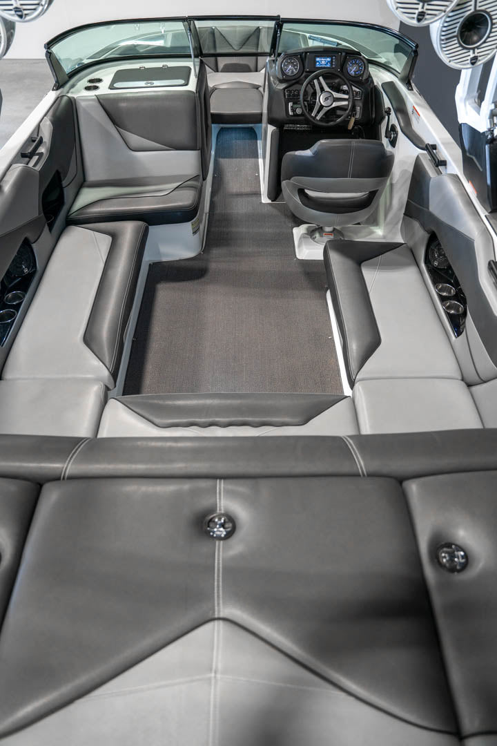 2017 Supreme S238 Gun Metal Flake White - BoardCo Boats