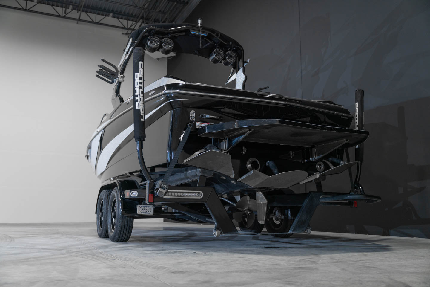 2018 Centurion Fi23 - Black Metal Flake / Silver Metal Flake - BoardCo