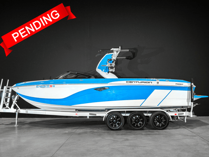 2018 Centurion Ri257 - Electric Blue Flake / White - BoardCo Boats