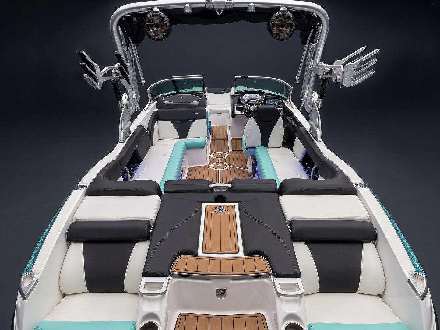 2018 MasterCraft X23 - Blue MF / White / Black - BoardCo