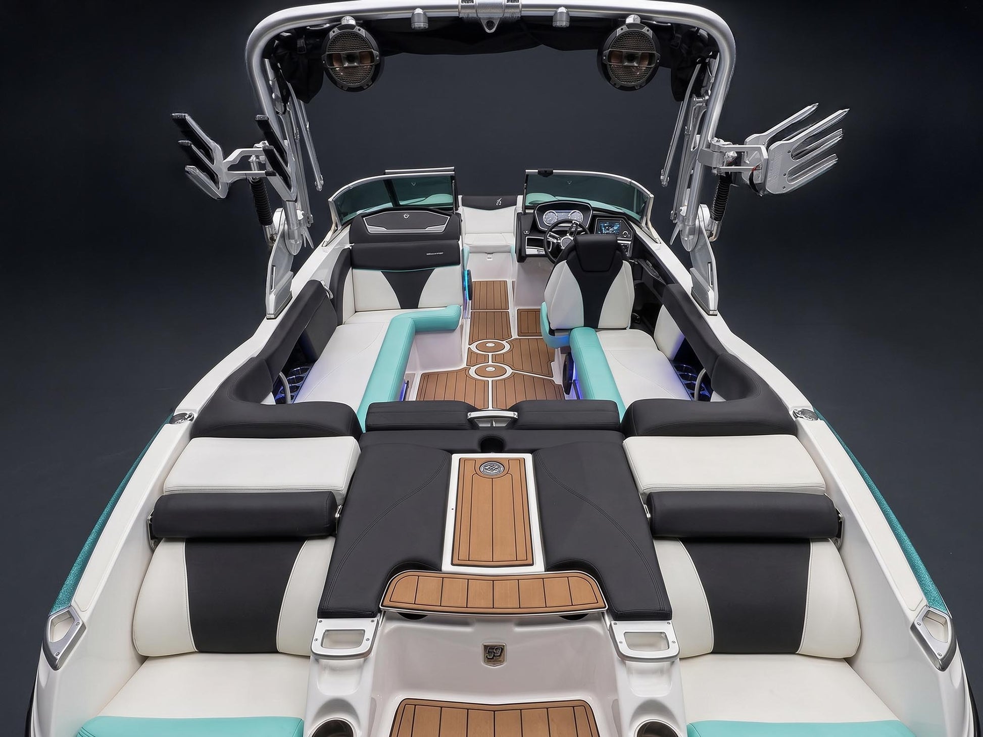 2018 MasterCraft X23 - Blue MF / White / Black - BoardCo