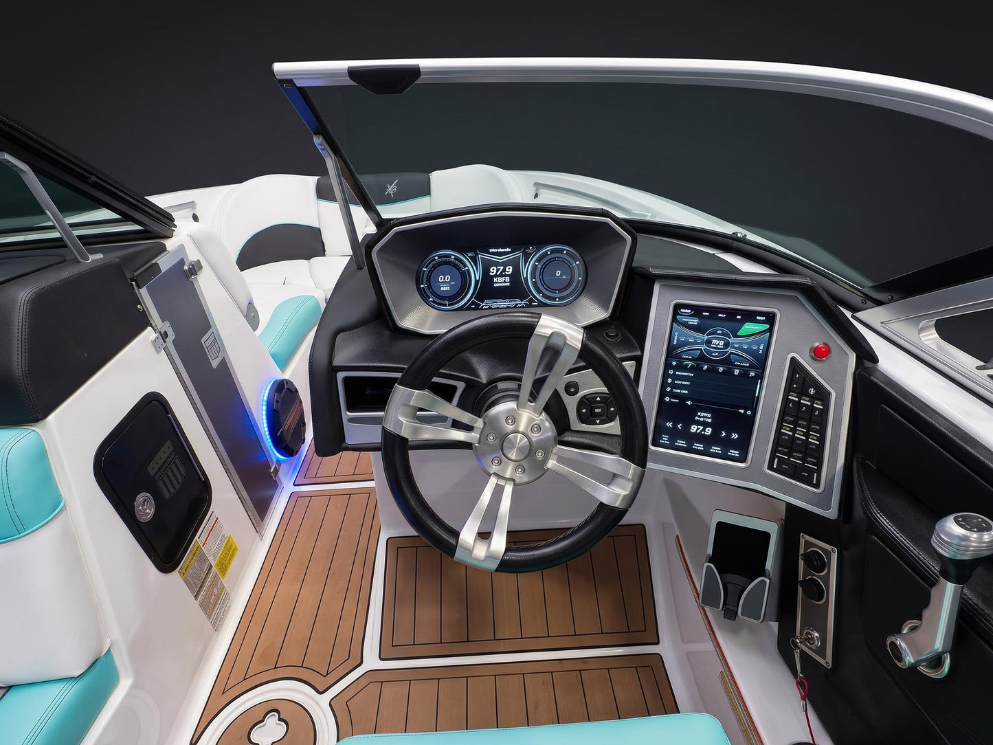 2018 MasterCraft X23 - Blue MF / White / Black - BoardCo