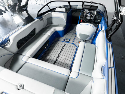 2018 Moomba Mojo Silver / Black / Blue - BoardCo Boats