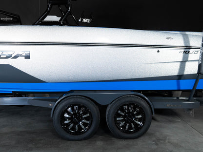 2018 Moomba Mojo Silver / Black / Blue - BoardCo Boats