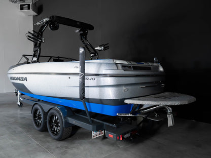 2018 Moomba Mojo Silver / Black / Blue - BoardCo Boats