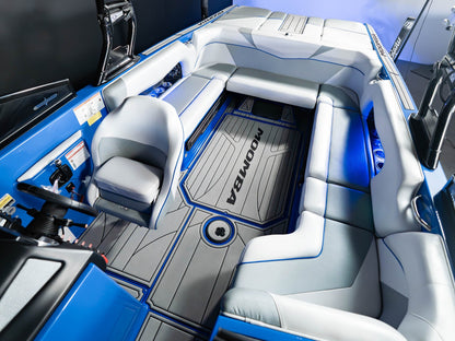 2018 Moomba Mojo Silver / Black / Blue - BoardCo Boats