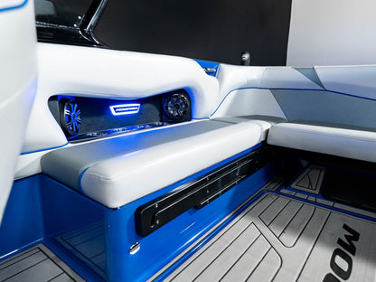 2018 Moomba Mojo Silver / Black / Blue - BoardCo Boats