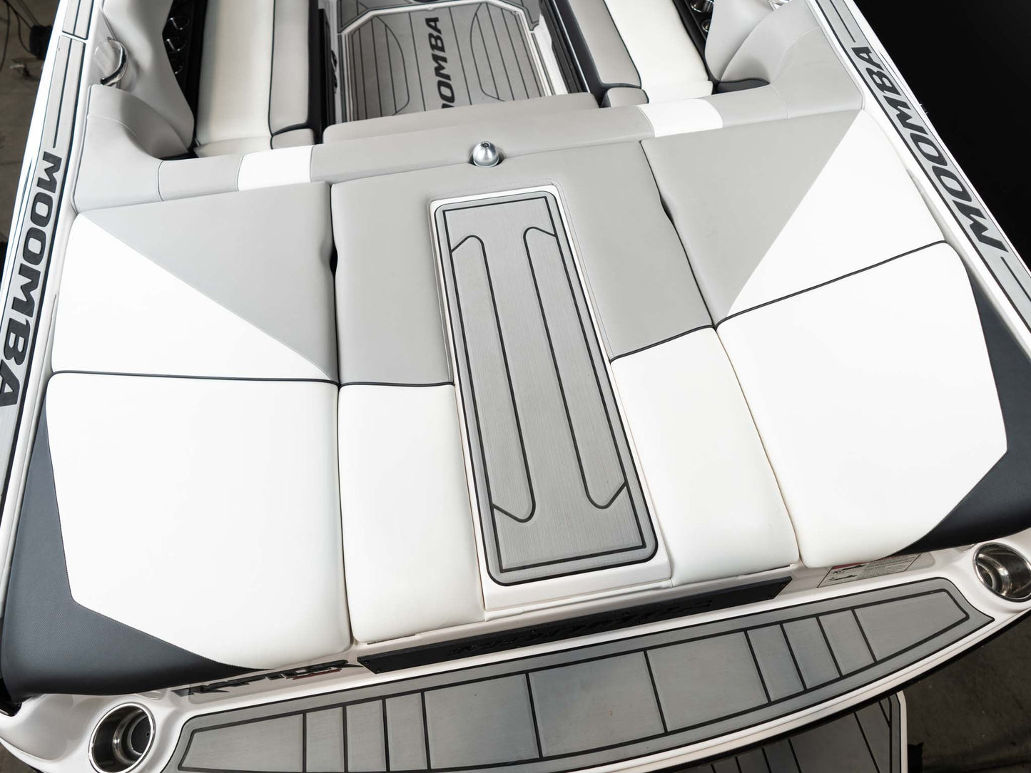 2018 Moomba Mojo - White / Black / Gray - BoardCo Boats