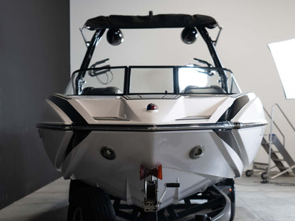 2018 Moomba Mojo - White / Black / Gray - BoardCo Boats