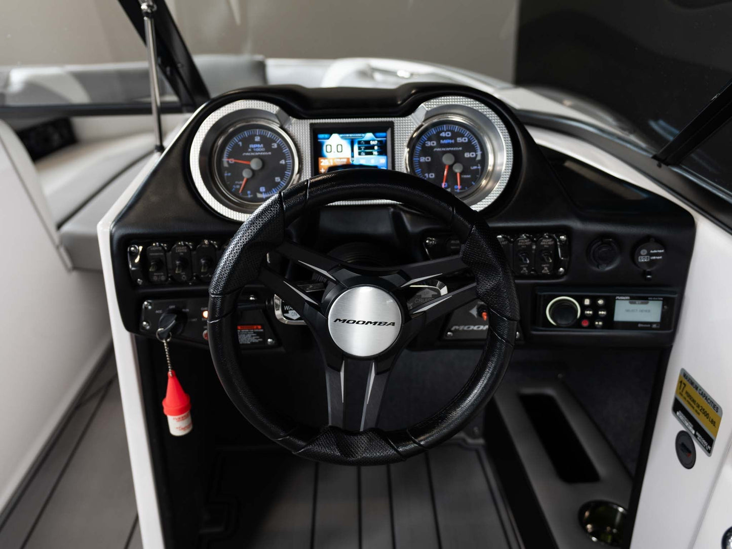 2018 Moomba Mojo - White / Black / Gray - BoardCo Boats