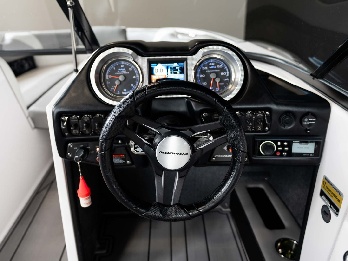 2018 Moomba Mojo - White / Black / Gray - BoardCo Boats