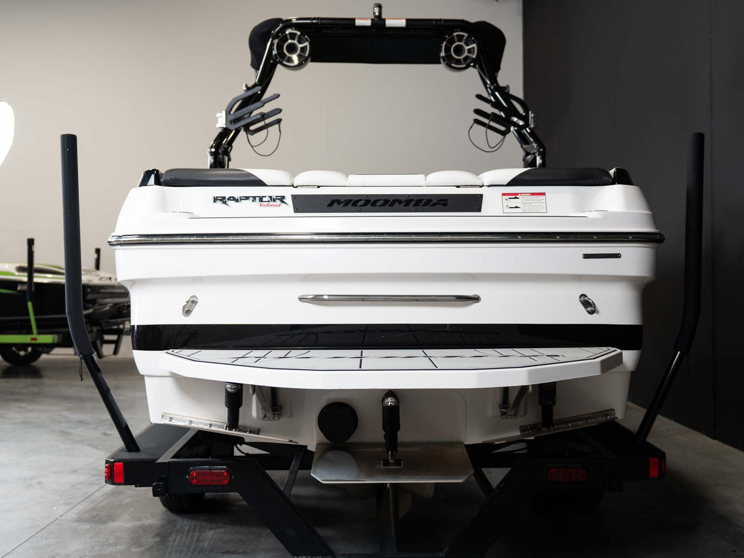2018 Moomba Mojo - White / Black / Gray - BoardCo Boats