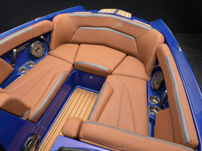 2019 Mastercraft XStar - Blue / Saddle Brown