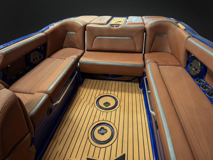 2019 Mastercraft XStar - Blue / Saddle Brown