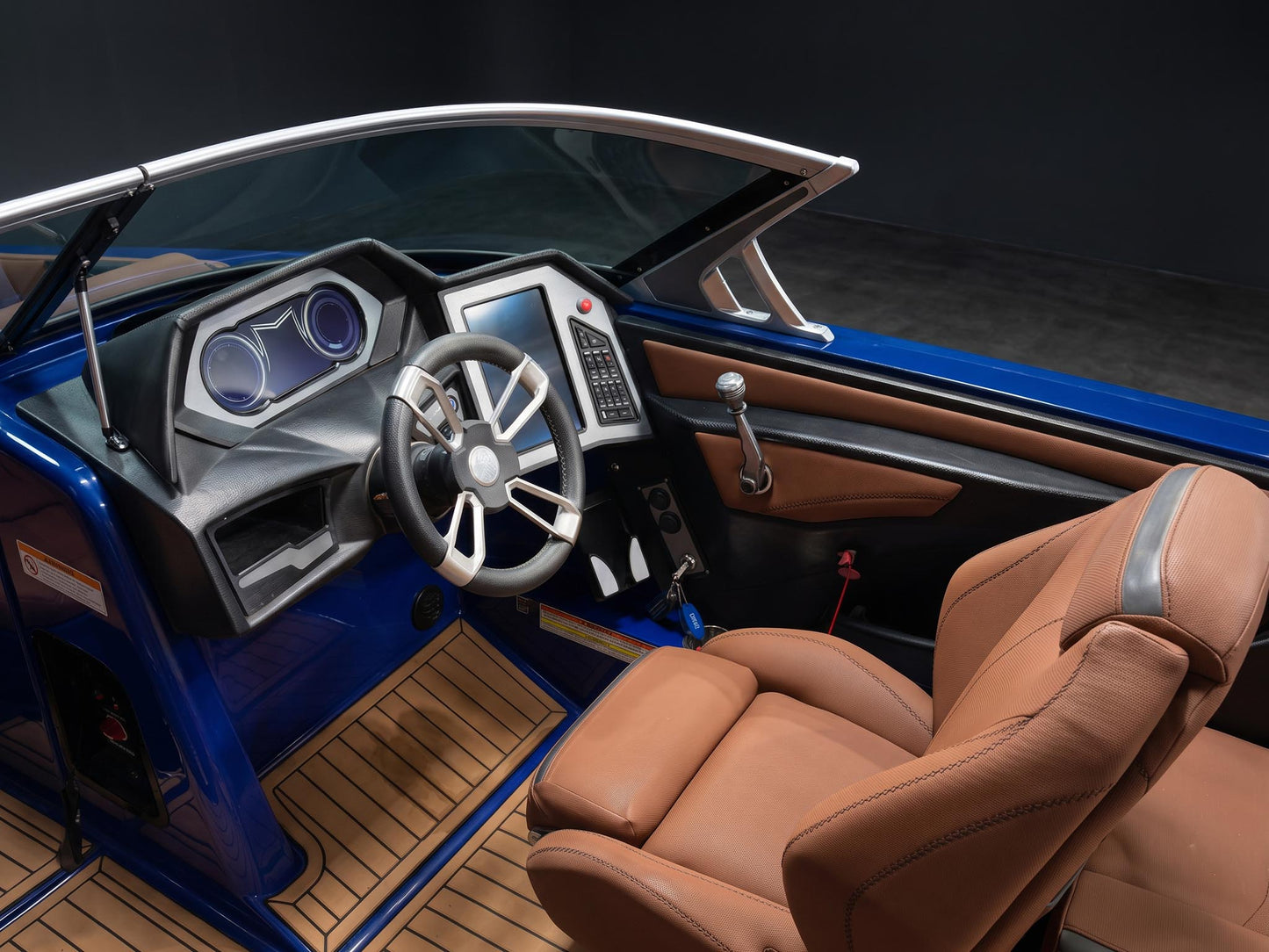 2019 Mastercraft XStar - Blue / Saddle Brown