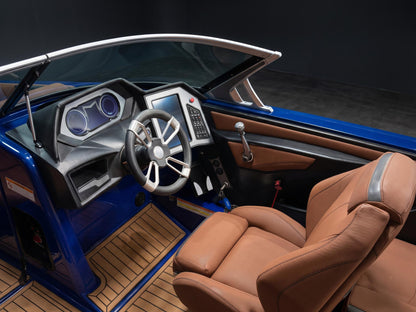 2019 Mastercraft XStar - Blue / Saddle Brown