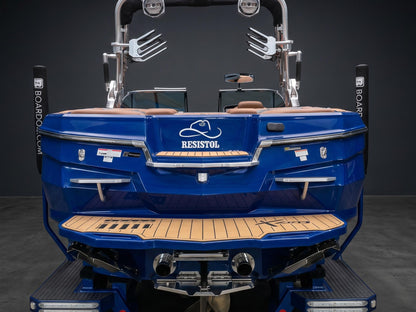 2019 Mastercraft XStar - Blue / Saddle Brown