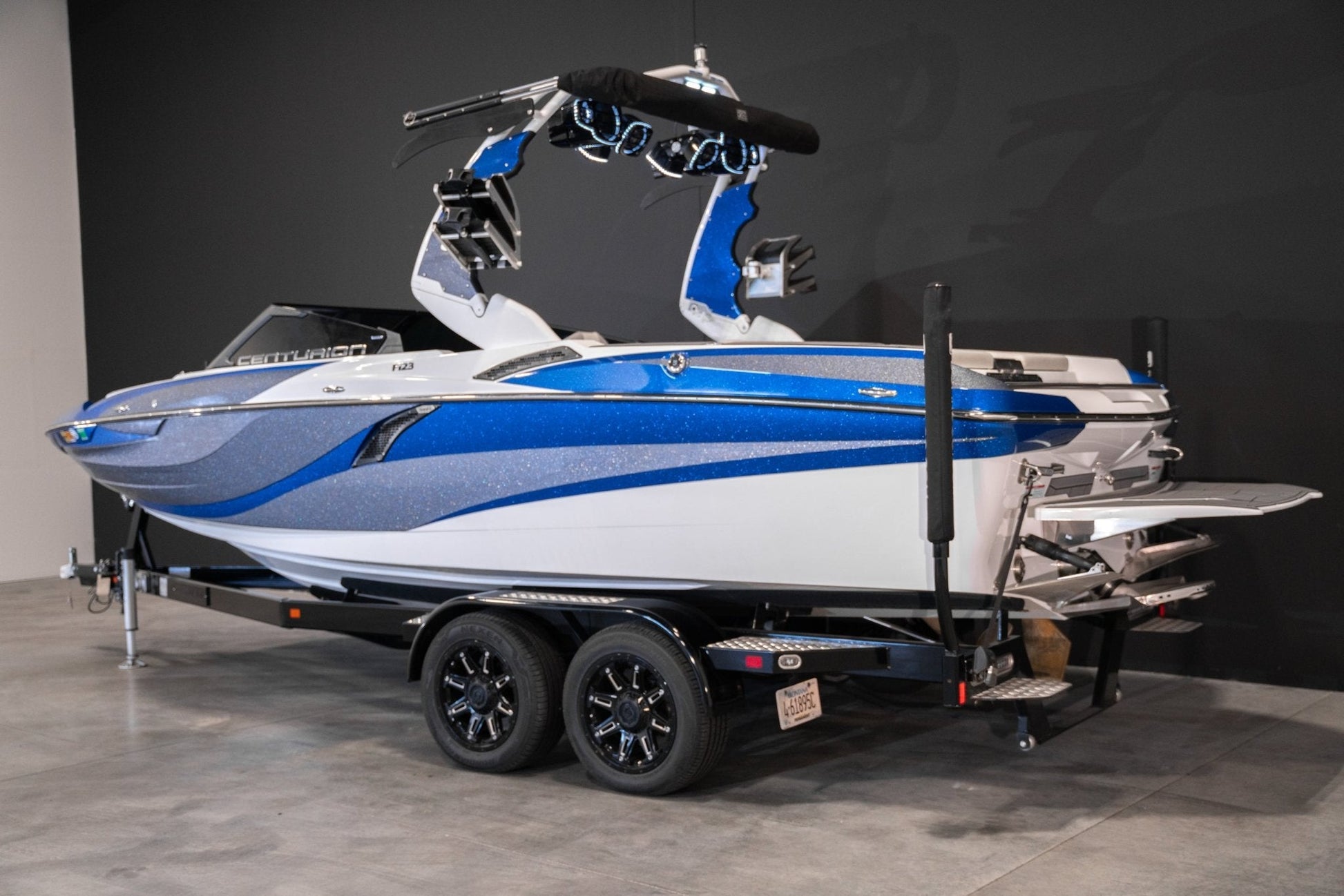 2020 Centurion Fi23 - Canadian Blue / White / Gunmetal - BoardCo Boats