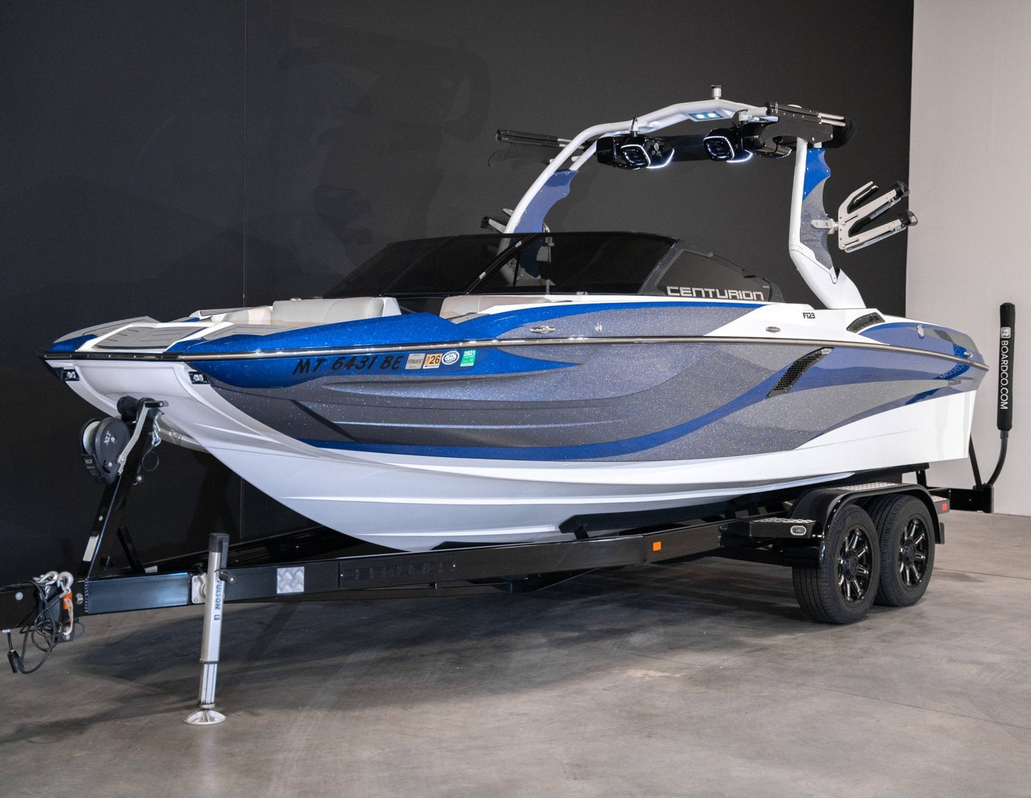 2020 Centurion Fi23 - Canadian Blue / White / Gunmetal - BoardCo Boats
