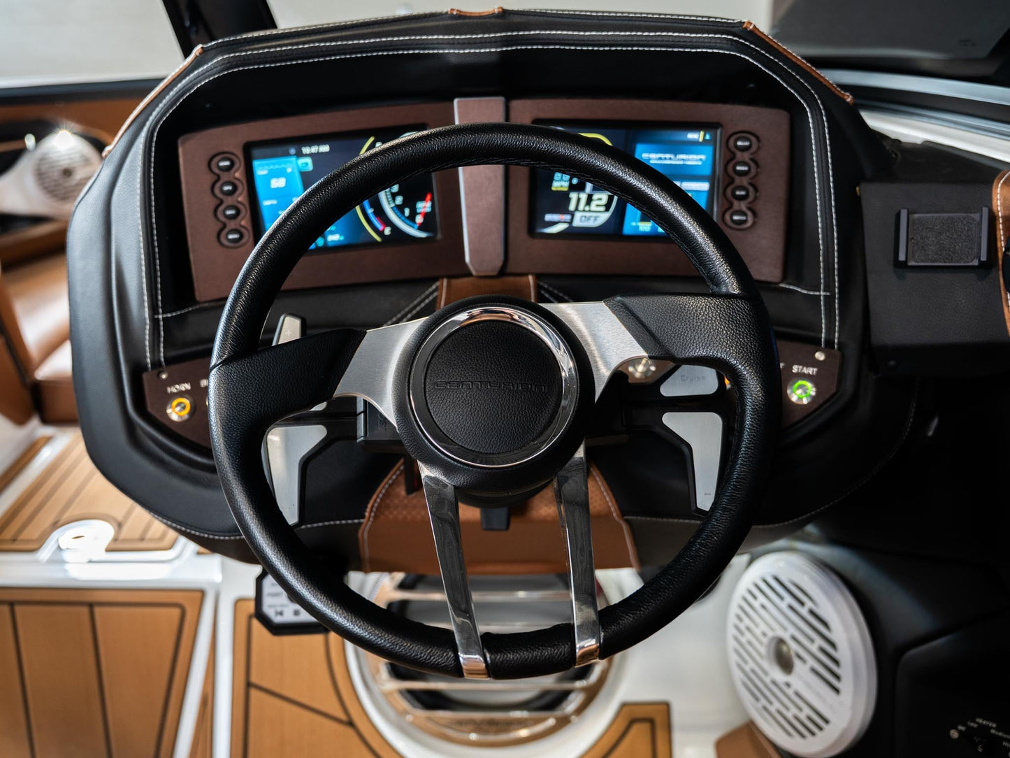 2020 Centurion Ri257 - White Frost / Castano - BoardCo Boats