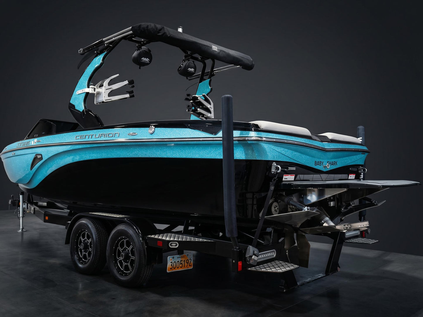 2020 Centurion Vi24- Onyx Black / Sky Blue Flake