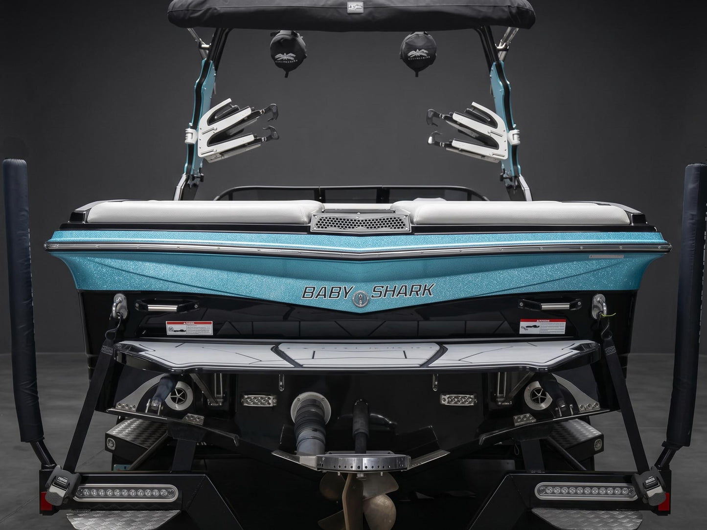 2020 Centurion Vi24- Onyx Black / Sky Blue Flake