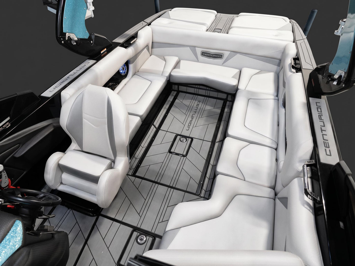 2020 Centurion Vi24- Onyx Black / Sky Blue Flake