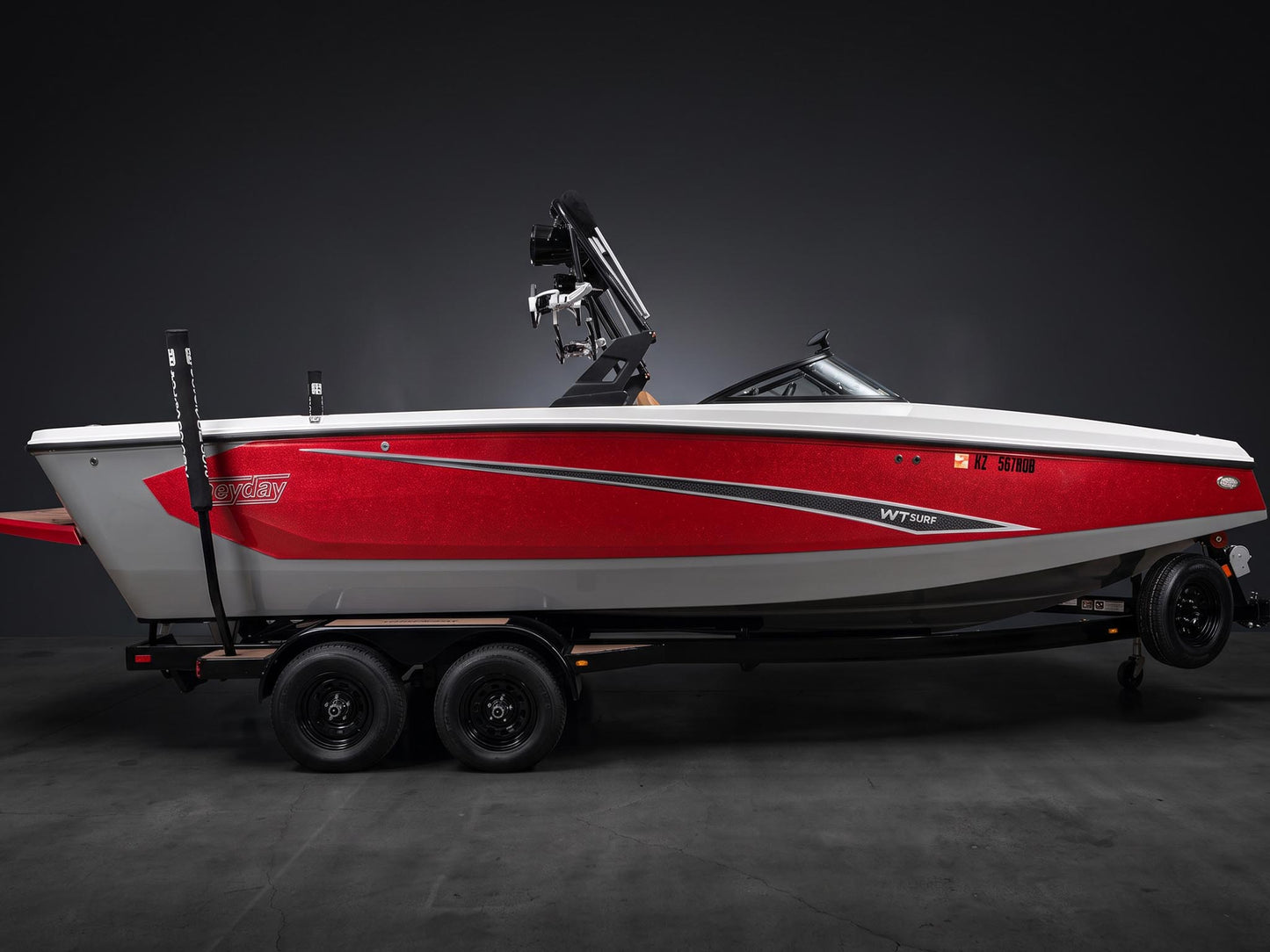2020 Heyday WT SURF in Red w/ TAN interior