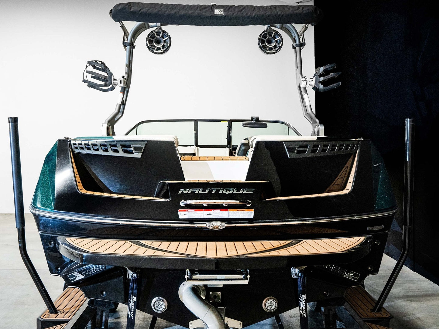 2020 Super Air Nautique 230 - Black / Emerald Green - BoardCo Boats