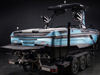2021 Centurion Ri245 in Onyx Black / Gunmetal Flake / Sky Blue Flake