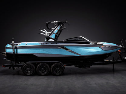 2021 Centurion Ri245 in Onyx Black / Gunmetal Flake / Sky Blue Flake