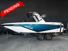 2021 ATX Type S - White / Blue Flake - BoardCo Boats