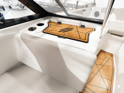 2021 ATX Type S - White / Blue Flake - BoardCo Boats