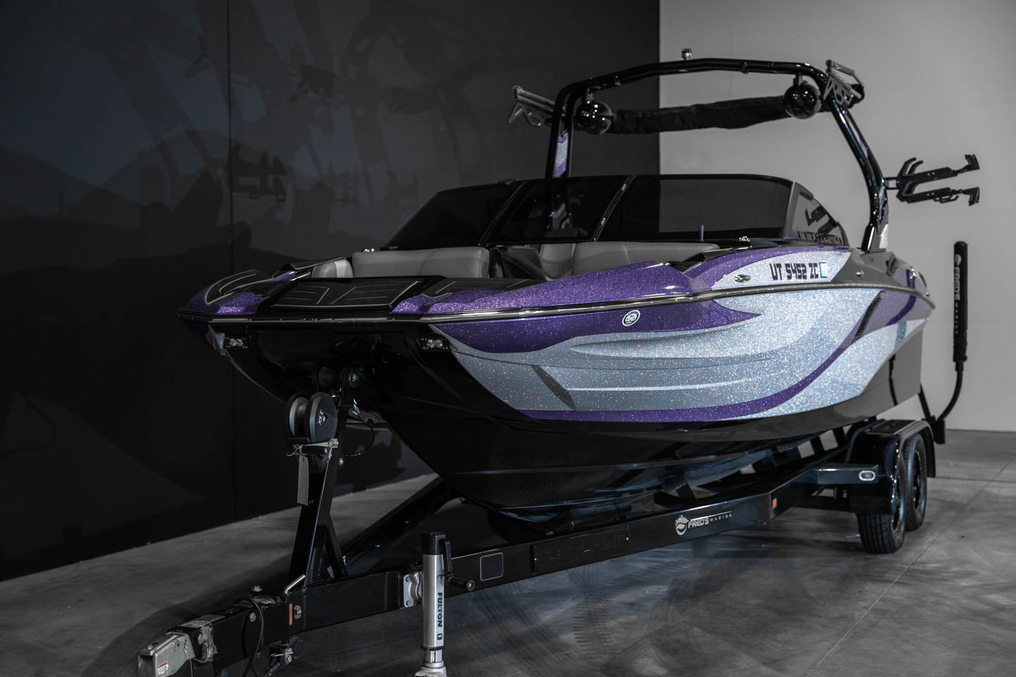 2021 Centurion Fi23 - Purple Metal Flake / Black - BoardCo