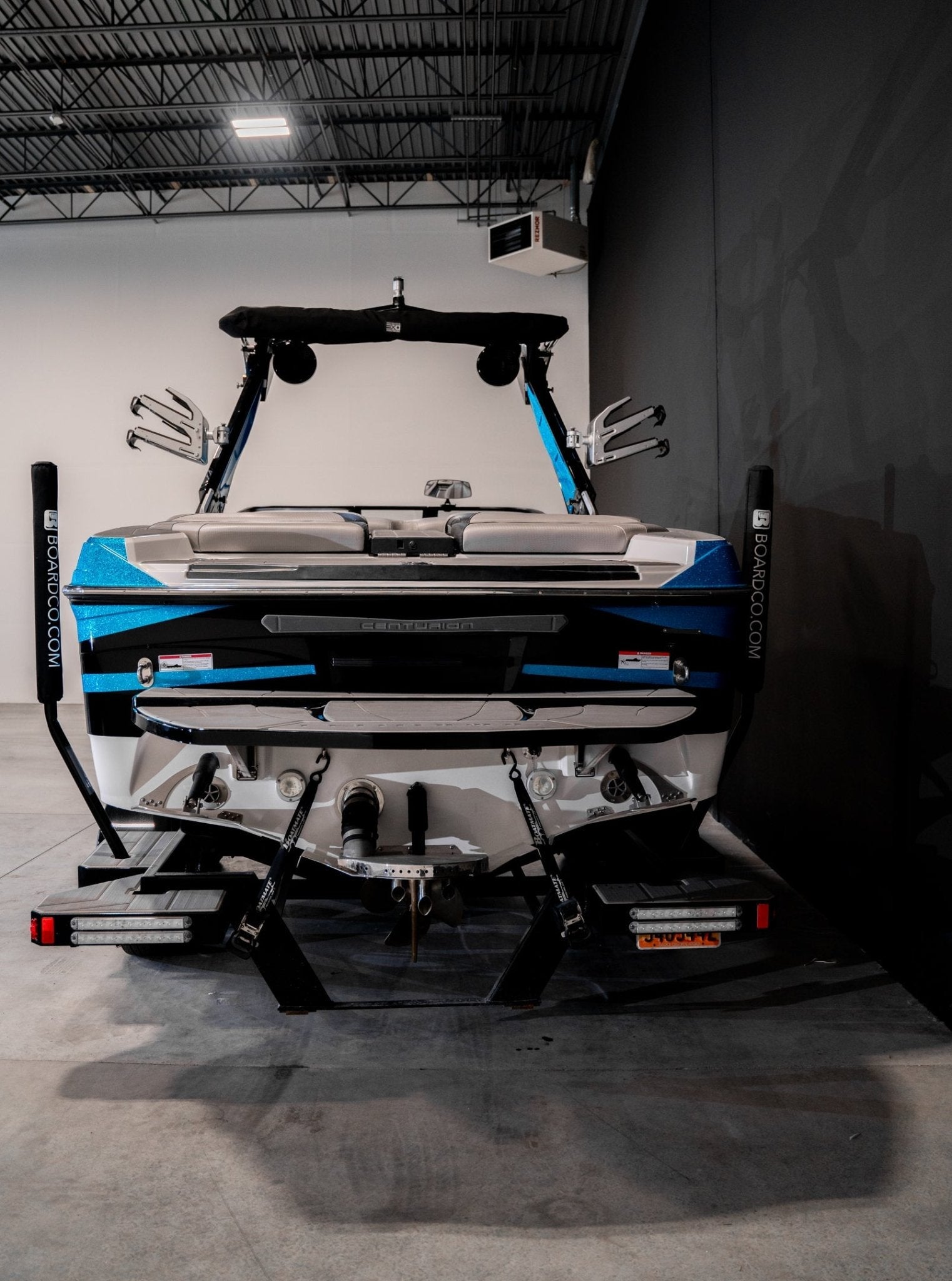 2021 Centurion Ri245 - Blue / Black / White - BoardCo Boats