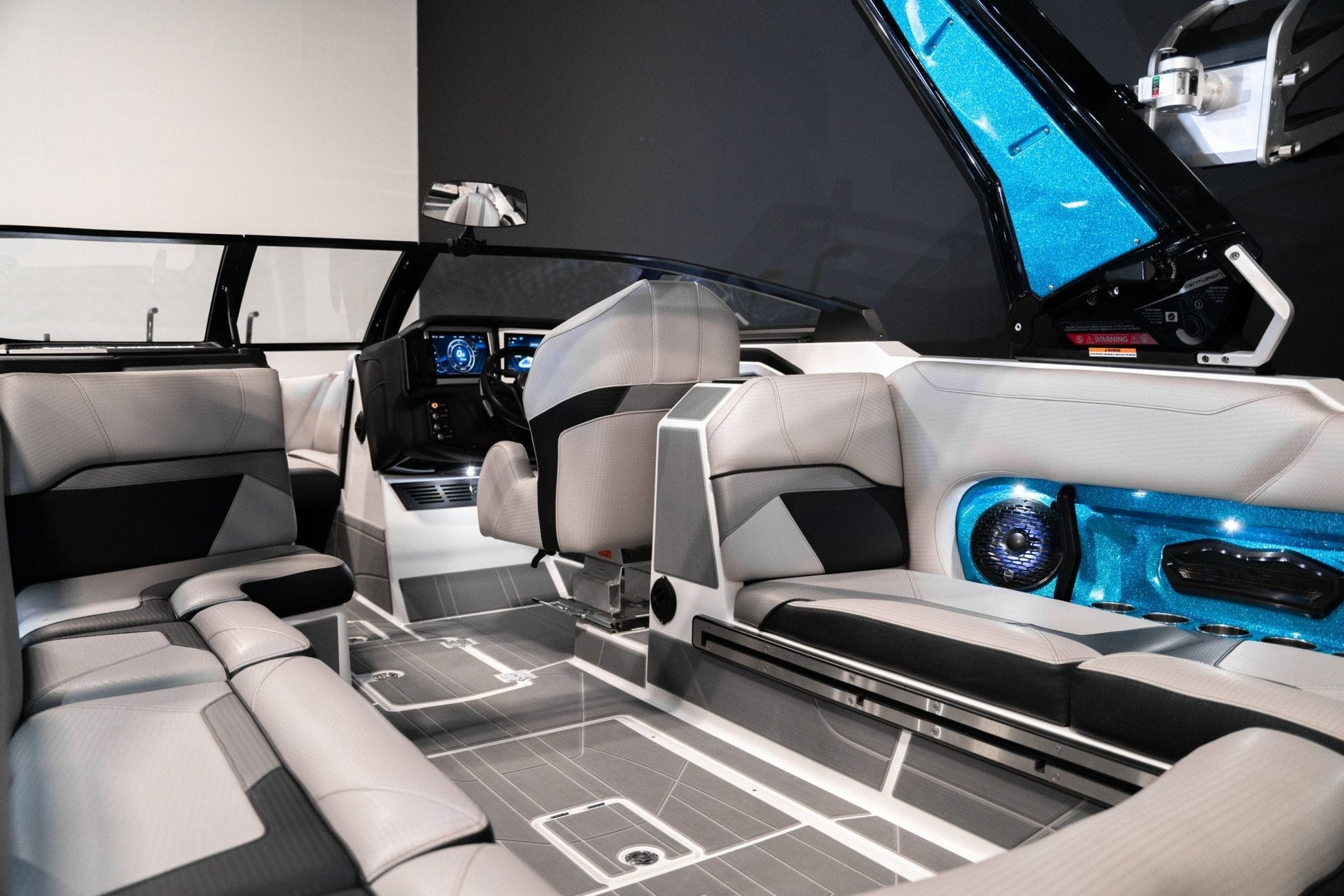 2021 Centurion Ri245 - Blue / Black / White - BoardCo Boats