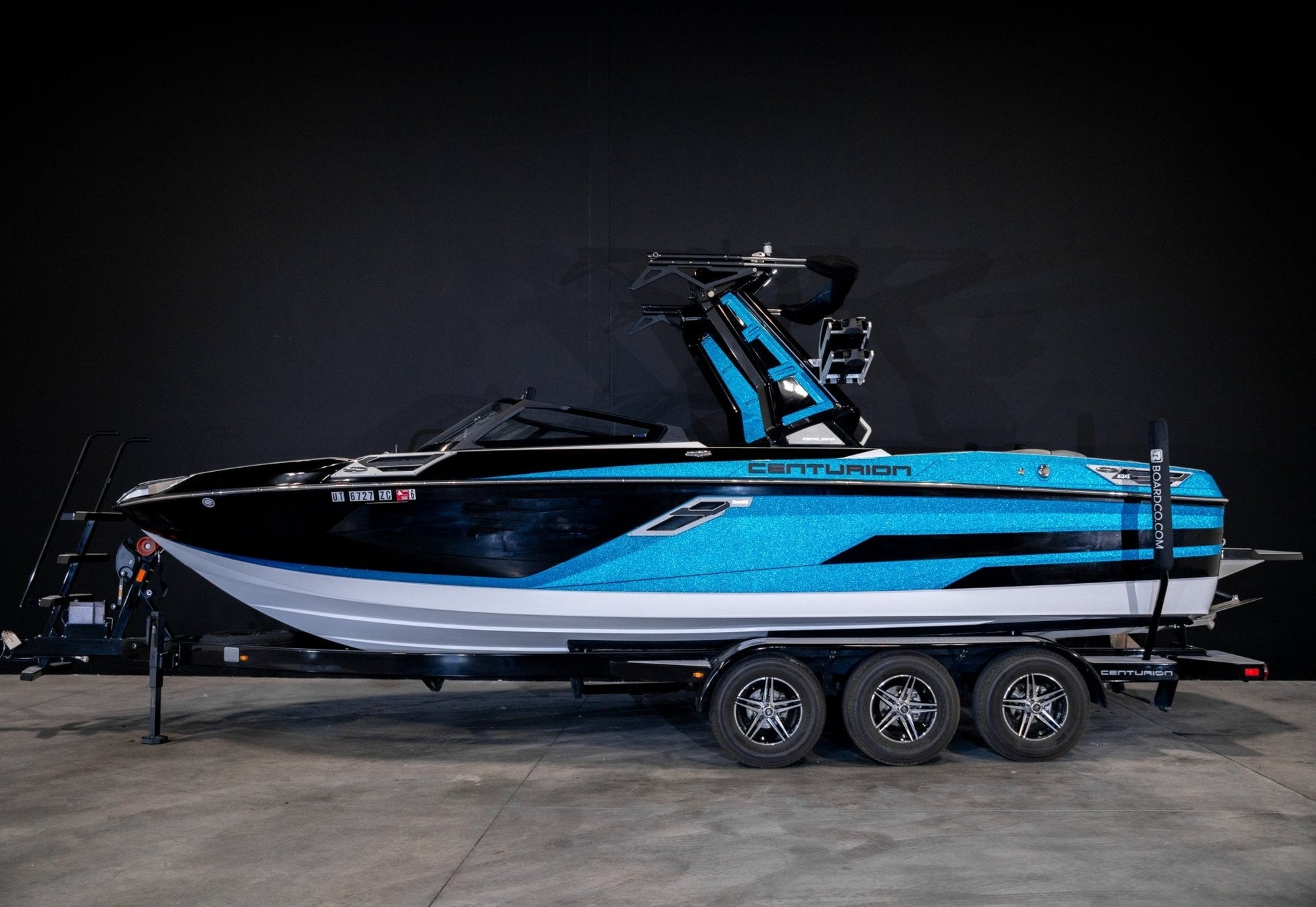 2021 Centurion Ri245 - Blue / Black / White - BoardCo Boats
