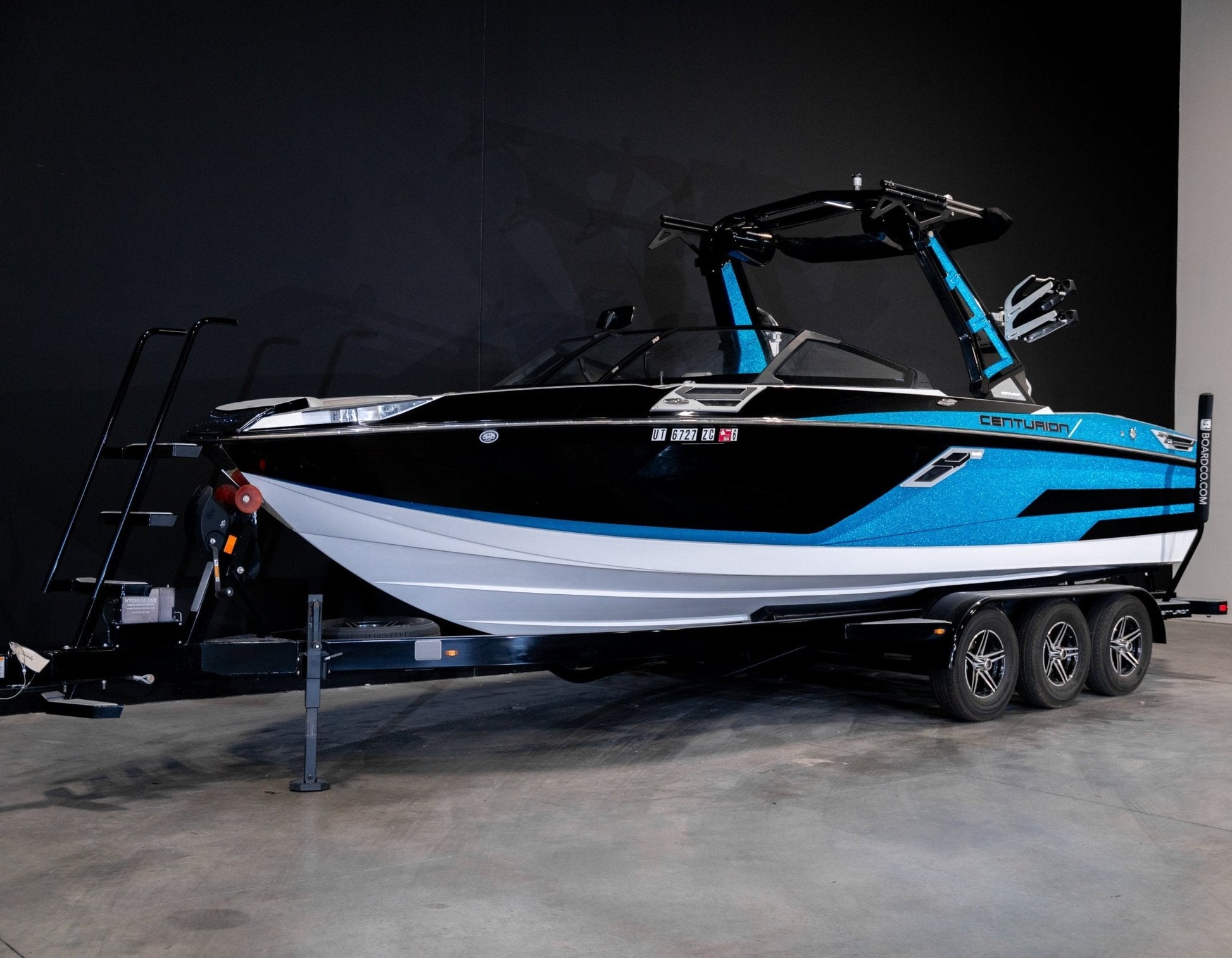 2021 Centurion Ri245 - Blue / Black / White - BoardCo Boats