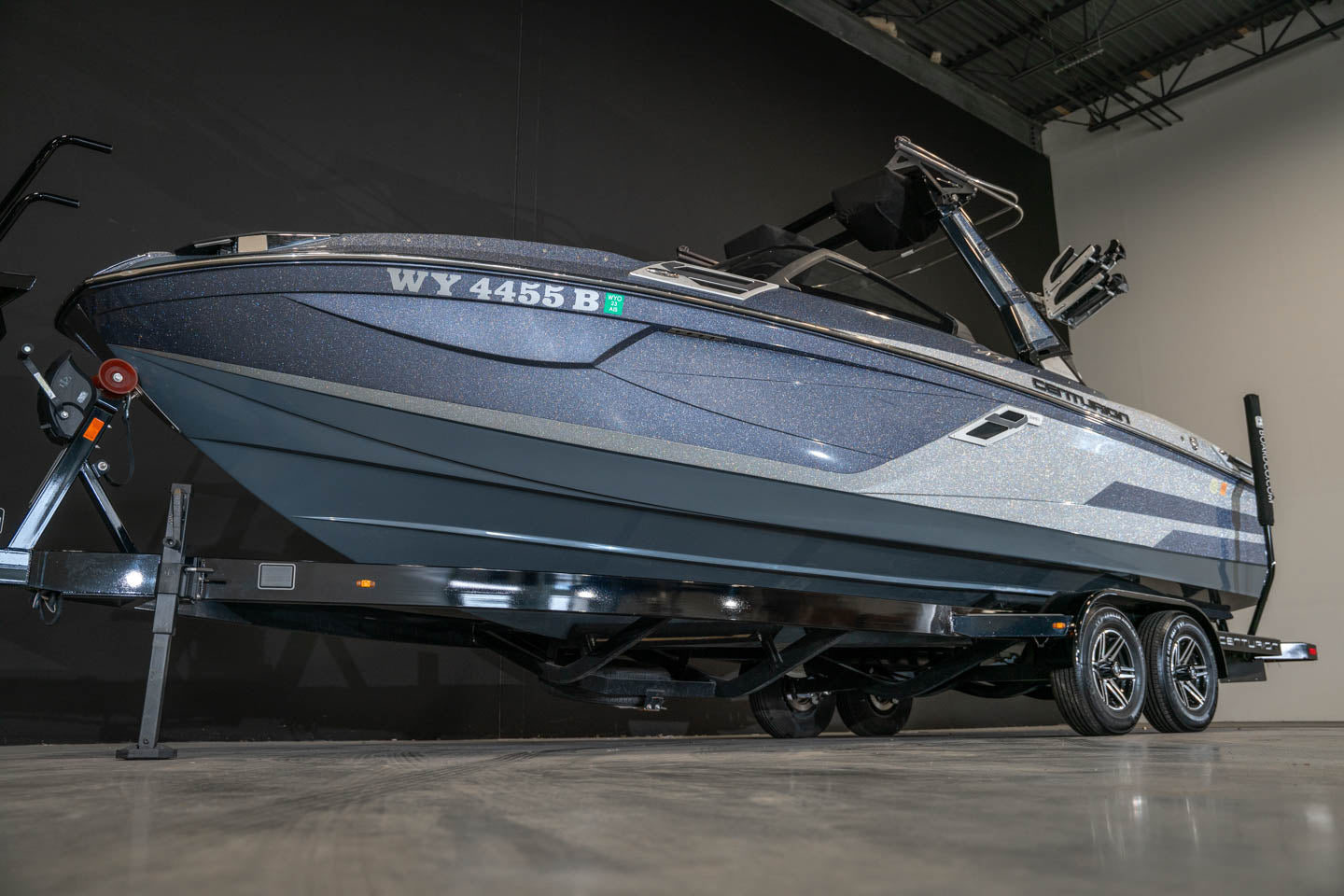 2021 Centurion Ri245 Charcoal / Gunmetal Flake / Silver Flake - BoardCo