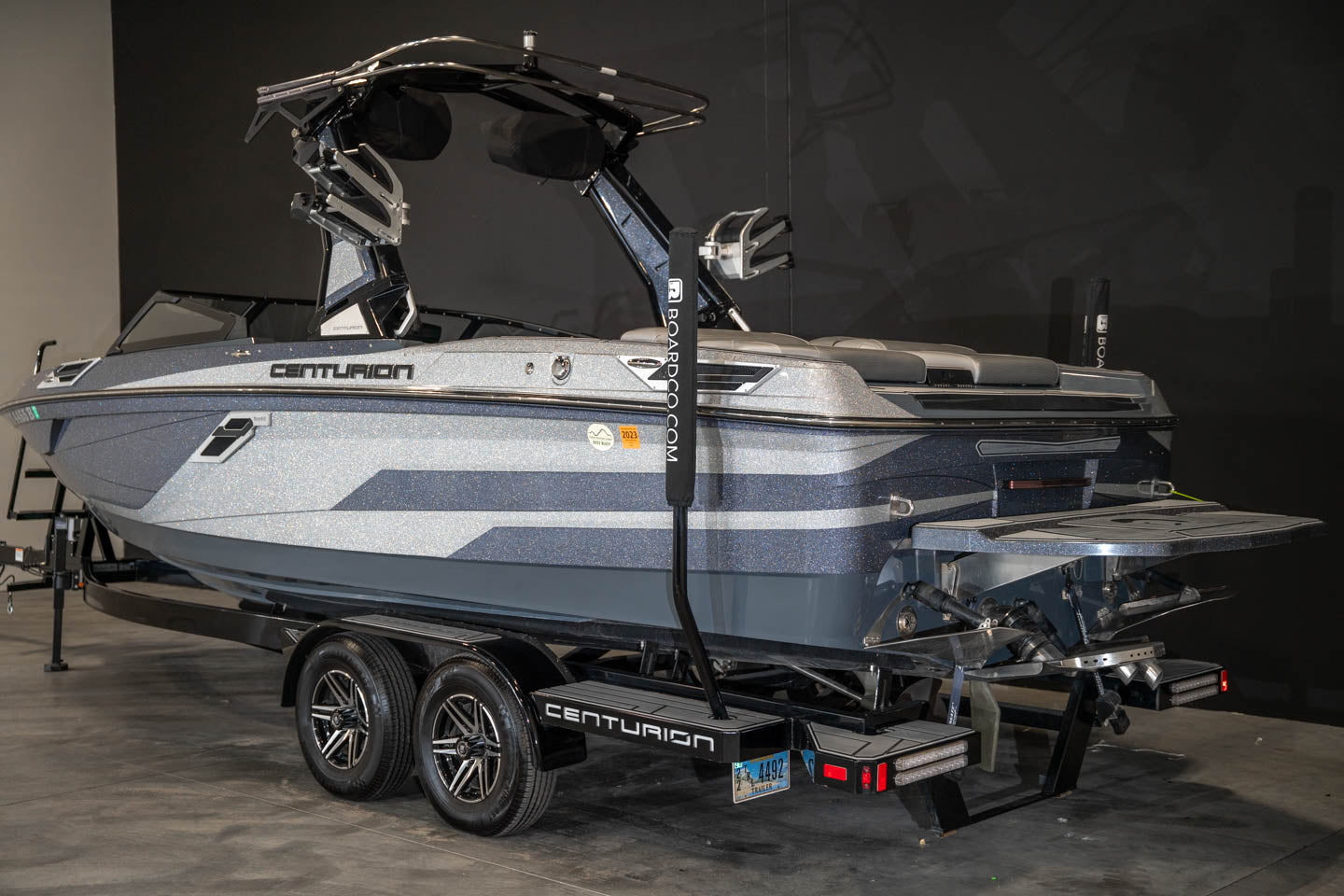 2021 Centurion Ri245 Charcoal / Gunmetal Flake / Silver Flake - BoardCo